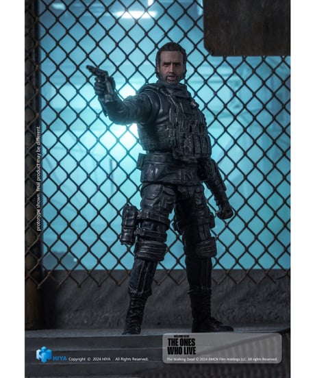 ウォーキング・デッド: ザ・ワンズ・フー・リブ 1/18 アクションフィギュア リック