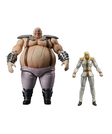 DIGACTION『北斗の拳』シン＆ハート セット　彩色済可動フィギュア