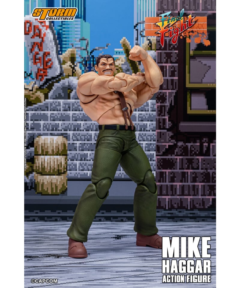 予約】ファイナルファイト アクションフィギュア マイク・ハガー