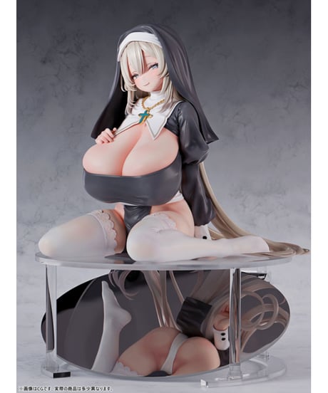 【予約】懺悔室の巨乳シスター リュシエル 1/6スケール塗装済み完成品フィギュア　［B´full FOTS JAPAN］