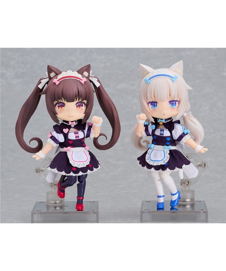 【予約】ねんどろいどどーる ショコラ　塗装済み可動フィギュア　ネコぱら セカイコネクト　［グッドスマイルカンパニー］