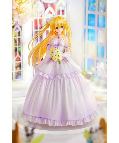 To LOVEる-とらぶる- ダークネス　金色の闇 ウェディングver.　1/7スケール　プラスチック製塗装済み完成品
