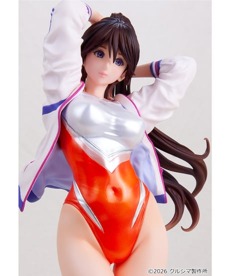 蓮玖（れんきゅう）さん　～新体操部の練習が始まります～　成形色アイボリー　[クルシマ製作所]