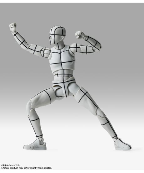 【送料無料】S.H.Figuarts ボディくん -スポーツ- Edition -ワイヤーフレーム-(Gray Color Ver.)