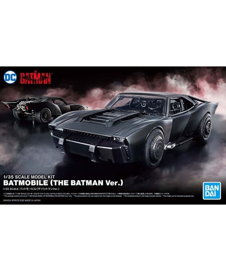 【送料無料】1/35 SCALE バットモービル（ザ・バットマンVer.）　プラモデル　［バンダイ］