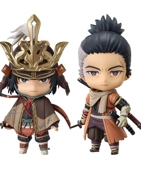 SEKIRO: SHADOWS DIE TWICE ねんどろいど 隻狼/葦名弦一郎　全２種　塗装済み可動フィギュア