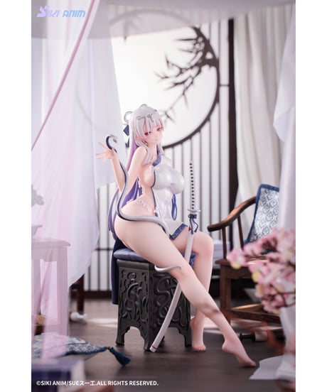【予約】青白蛇のイロ 1/7 完成品フィギュア　［SIKI ANIM］