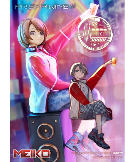 【予約】PRISMA WING ピアプロキャラクターズ MEIKO “Art by lack”  1/7 スケール 完成品フィギュア　［プライム１スタジオ］
