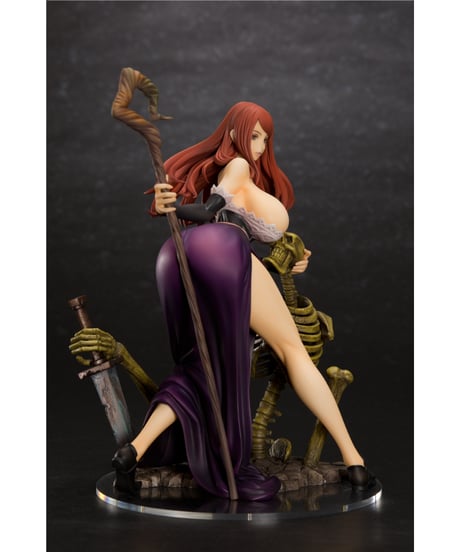 ドラゴンズクラウン ソーサレス 再販　1/7スケール 　塗装済み完成品　［オーキッドシード］