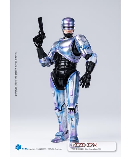 【予約】ロボコップ2 1/12 アクションフィギュア ロボコップ　［ハイヤトイズ］