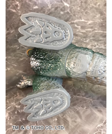 復刻版ポピーグレートザウルス　ゴジラ/ゴジラ（グリーンVer.） 全２種　ソフトビニール製　塗装済み完成品