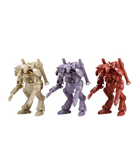 ARTPLA ヒューマノイド型無人邀撃機グローサーフント（3機セット）　プラスチックモデルキット　『Ma.K.』（マシーネンクリーガー）