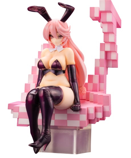 欺き兎 Sitting Bunny by かふん　1/7　PVC塗装済み完成品　［コトブキヤ］