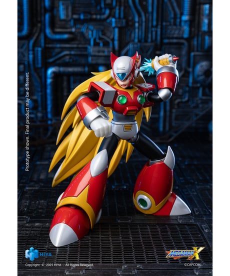 【予約】ロックマンX アクションフィギュア ゼロ　［ハイヤトイズ］