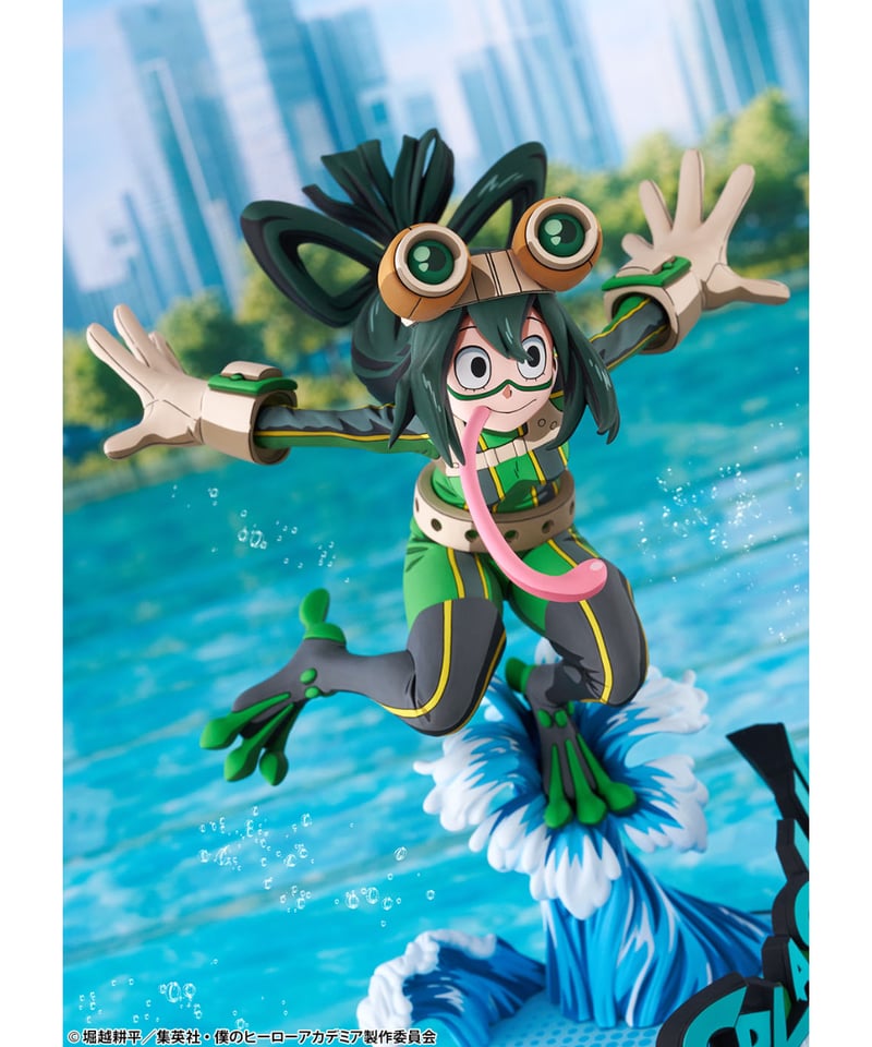 予約】蛙吹梅雨 ヒーロースーツ 二次元化Ver. 1/8 塗装済み完成品 僕の