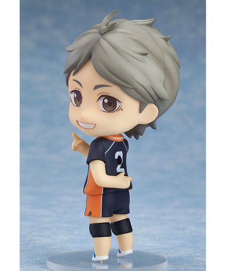 ハイキュー!!　ねんどろいど 澤村大地/菅原孝支/東峰旭/夜久衛輔/灰羽リエーフ　全５種　塗装済み可動フィギュア