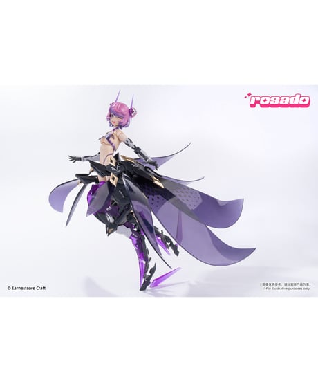 rosado Project RS-02 星花・ブラックアイリス 1/10 完成品アクションフィギュア