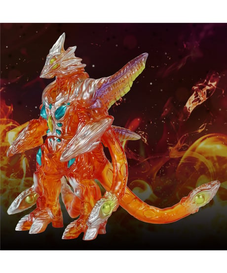 【送料無料】ミドルサイズシリーズ ガメラ【第8弾】イリス クリアオレンジ Ver.  ［CCPJAPAN］