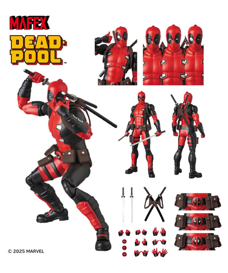 【送料無料】マフェックス No.082 MAFEX DEADPOOL （GURIHIRU ART Ver.）　［メディコム・トイ］