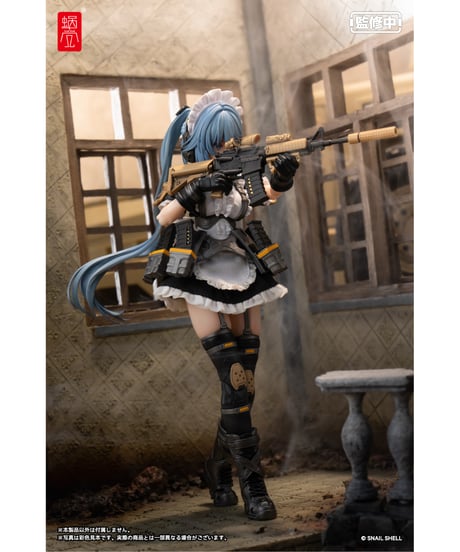 RA-02 タクティカルメイド 常磐和音 1/12 完成品アクションフィギュア　［蝸之殼Snail Shell］