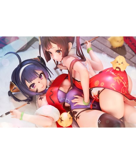 アズールレーン	平海＆寧海　1/7スケールPVC＆ABS製塗装済み完成品フィギュア