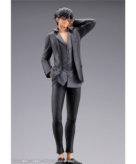 【予約】OSHI WORKS ニコラス・D・ウルフウッド TRIGUN STAMPEDE　1/8　PVC塗装済み完成品　［コトブキヤ］