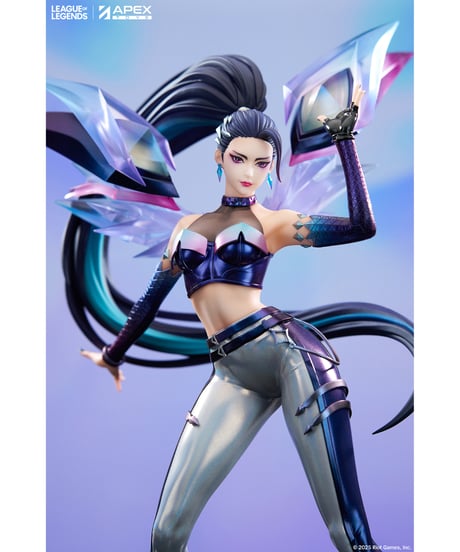 リーグ・オブ・レジェンド K/DA ALL OUT カイ＝サ　1/7スケール　塗装済み完成品　［APEX-TOYS］