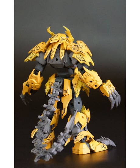 プラアクト17：牙王 極み鎧飾りVer.　プラスチックキット