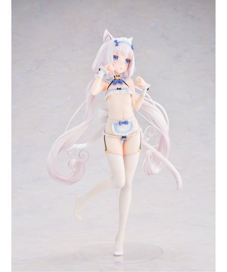 【予約】ネコぱら バニラ マイクロビキニメイド-STD Edition-　1/5.5　塗装済み完成品　［オーキッドシード］