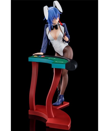 聖剣学院の魔剣使い咲耶・ジークリンデ 瑠璃紺のバニーフィギュアwithぺろりシステム