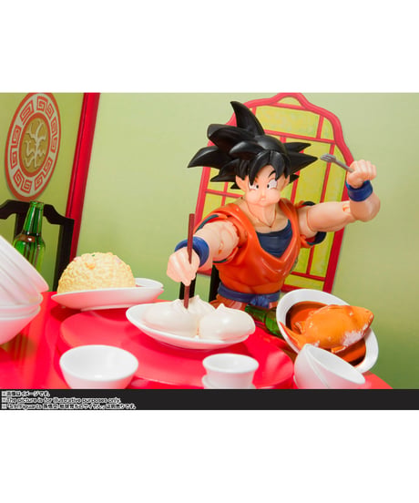 S.H.Figuarts 孫悟空の腹八分目セット　ABS、PVC製　可動フィギュア　ドラゴンボールZ