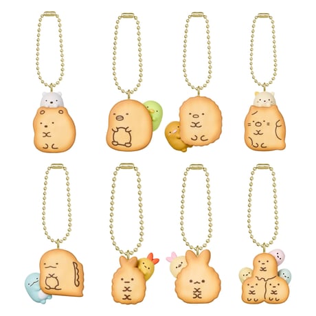 【予約】すみっコぐらし ビスケットつきチャーム　10個入り1BOX 　[バンダイキャンディ]