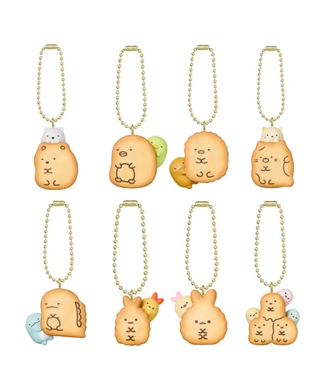 すみっコぐらし ビスケットつきチャーム　10個入り1BOX 　[バンダイキャンディ]