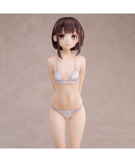 jonsunイラスト『水着パーカー ミサキ』　彩色済み完成品フィギュア