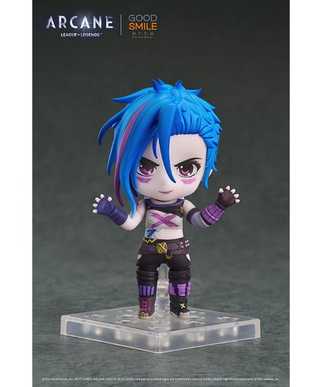Arcane　ねんどろいど ジンクス (ARCANE Ver.)　塗装済み可動フィギュア