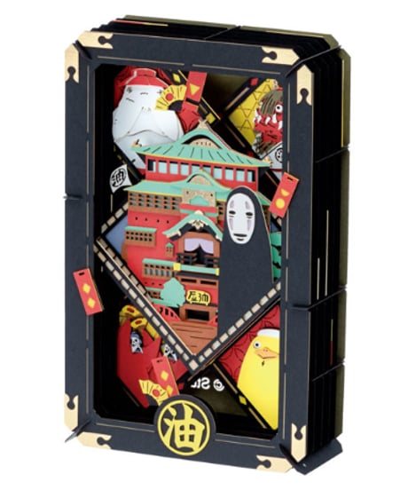 【送料無料】エンスカイ　ペーパーシアター 千と千尋の神隠し PT-L52 油屋のお客様