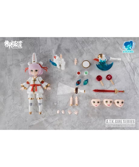 御模道(EASTERN MODEL) ENDLESS NIGHTシリーズ 黒白無常(こくはくむじょう) 小七&小八 1/12スケールプラスチックモデルキット 通常版