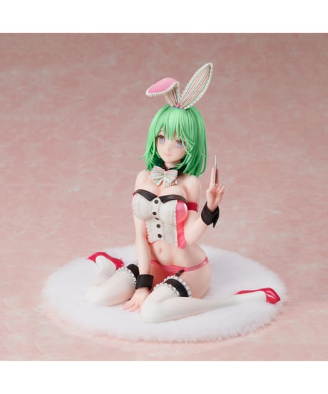 DSマイルイラスト『ピンク×バニー』　彩色済み完成品フィギュア