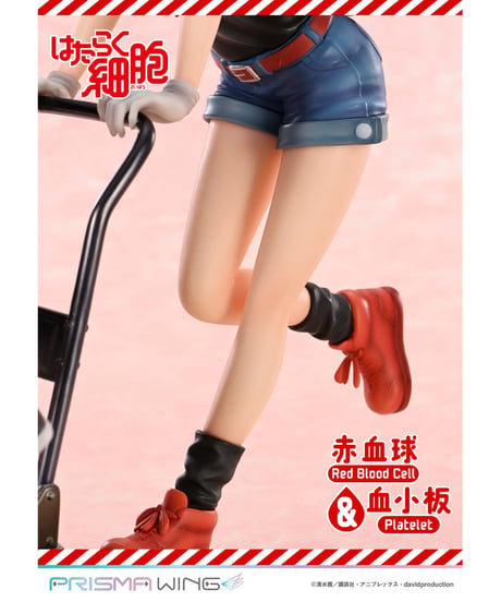 【予約】PRISMA WINGはたらく細胞!! 赤血球＆血小板 Non Scale 完成品フィギュア　［プライム１スタジオ］