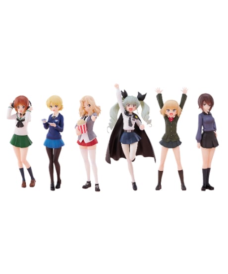 【予約】CHILLfigg ガールズ＆パンツァー　6個入り1BOX　塗装済み完成品　［VISION］