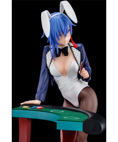 聖剣学院の魔剣使い咲耶・ジークリンデ 瑠璃紺のバニーフィギュアwithぺろりシステム