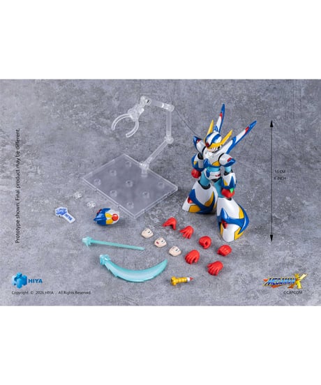 【予約】ロックマンX アクションフィギュア X ファルコンアーマー Ver.　［ハイヤトイズ］