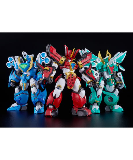 MODEROID King's Style アクアビート　組み立て式プラモデル　魔動王グランゾート　［グッドスマイルカンパニー］