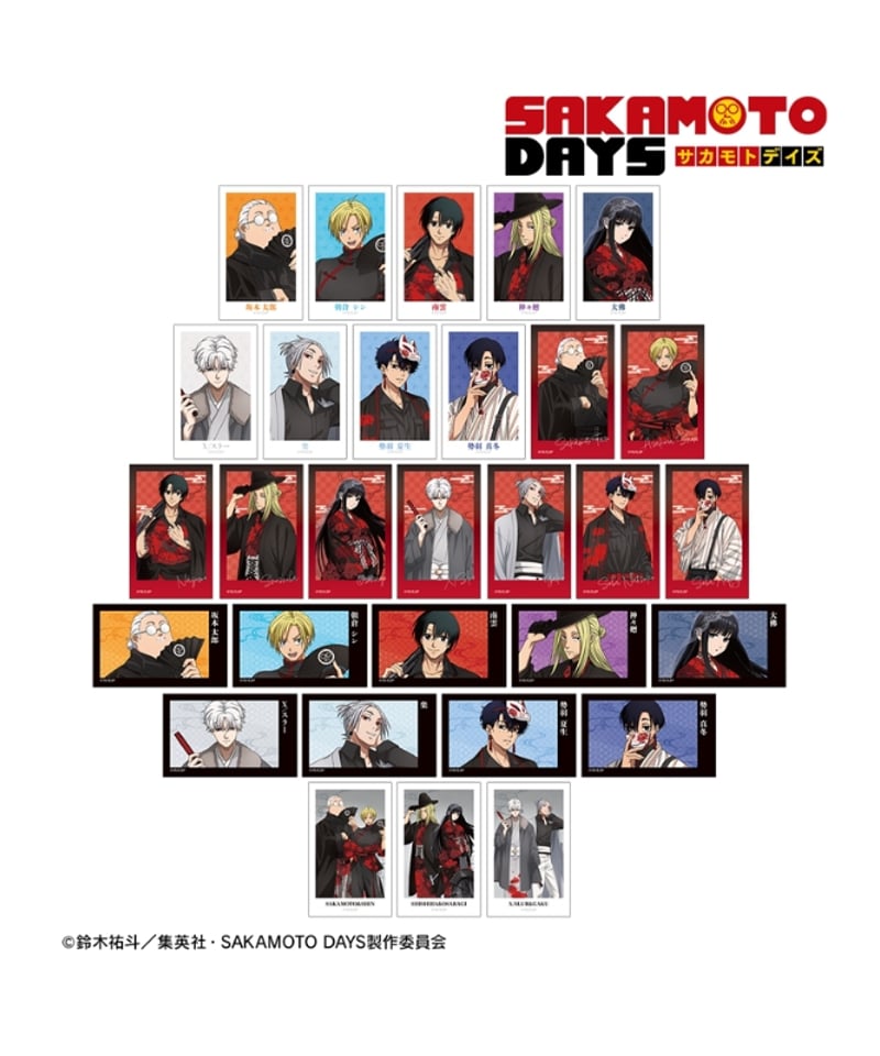 SAKAMOTO DAYS 描き下ろし 和洋折衷ver. トレーディングメタリック缶