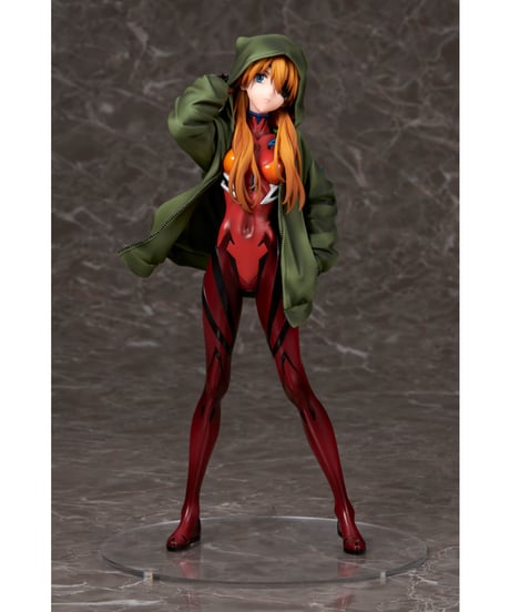 シン・エヴァンゲリオン劇場版 式波・アスカ・ラングレー パーカーVer.　1/7スケール PVC&ABS製塗装済完成品