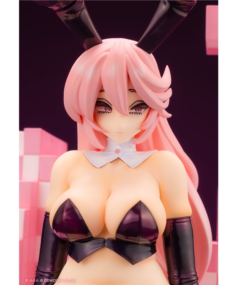 ピンクのうさぎ♡ 予約】欺き兎 Sitting Bunny by かふん 1/7 PVC塗装済み完成品