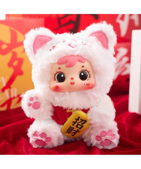 【予約】【送料無料】もこもこ招き猫シリーズ ブラインドボックス　6個入り1BOX　［SAMUEL（サミュエル）］