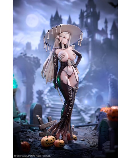 【予約】骸骨の魔女 スケルティア 1/7 完成品フィギュア 豪華版　[Hobby sakura]
