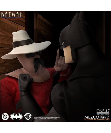 【予約】ワン12コレクティブ/ バットマン アニメイテッド シリーズ: スケアクロウ 1/12 アクションフィギュア　［メズコトイズ］