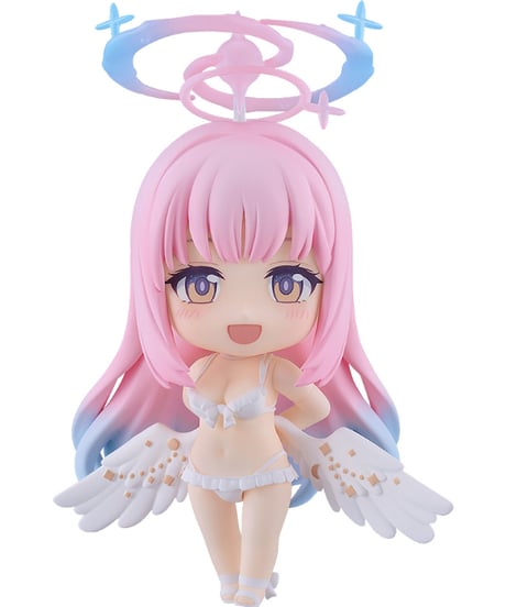 【予約】ねんどろいど  聖園ミカ（水着）べーしっく　塗装済み可動フィギュア　ブルーアーカイブ -Blue Archive-　[グッドスマイルカンパニー]